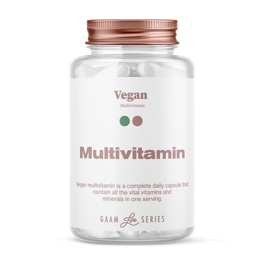 Life Series Vegan Multivitamin, 60 caps, Vitaminer