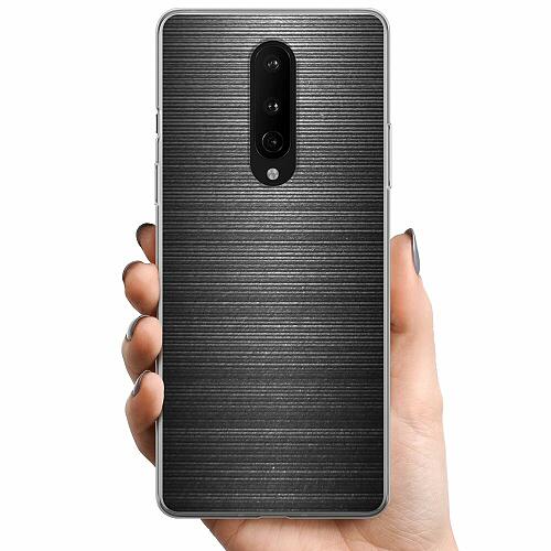 OnePlus 8 TPU Mobilskal Brushed Metal