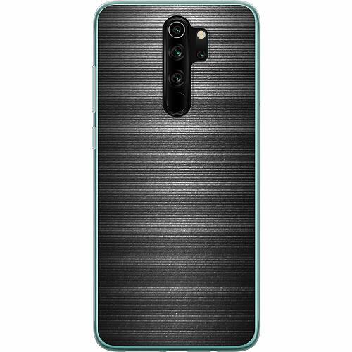 Xiaomi Redmi Note 8 Pro Genomskinligt Skal Brushed Metal