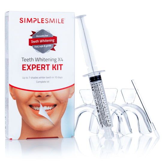 SIMPLESMILE® Teeth Whitening X4 EXPERT KIT