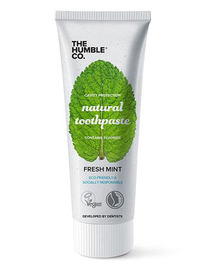 Naturlig vegansk tandkräm Fresh Mint 75ml - The Humble Co.