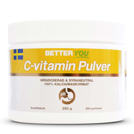 C-vitamin Pulver, 250 g , Vitaminer