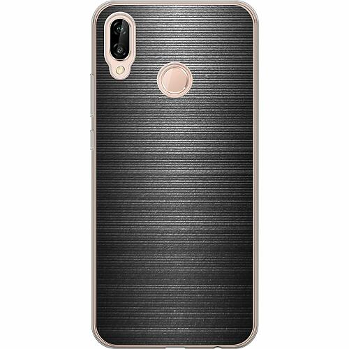 Huawei P20 lite Mjukt skal - Brushed Metal