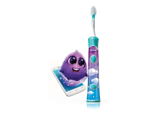 Philips Sonicare For Kids Sonisk eltandborste HX6321/03, Barn, Ultraljudstandborste, Multifärg, 31000 rörelser per minut, 2 min, 30 sec, LED