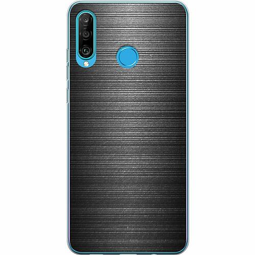 Huawei P30 lite Mjukt skal - Brushed Metal