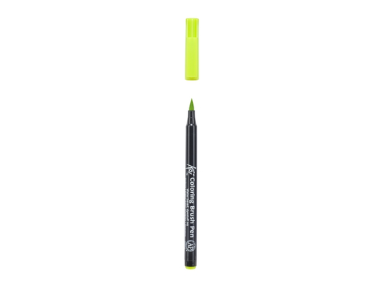 Sakura Koi Coloring Brush Pen Yellow Green
