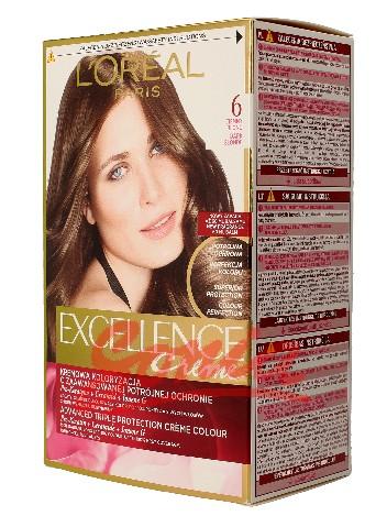 L'Oreal Excellence Creme cream coloring 6 Dark Blonde 1op.