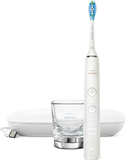 Elektrisk dammsugare PHILIPS DiamondClean 9000 HX9911/27, 62000 st. per minut, 4 program, 1 kap, alb.