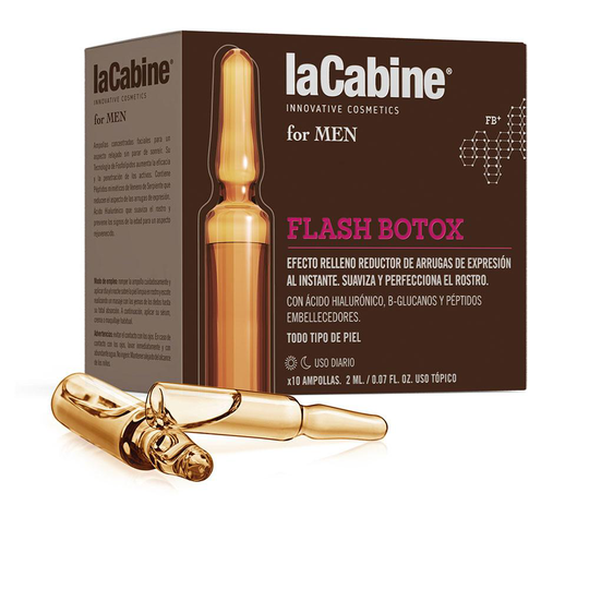 LA CABINE LA CABINE FOR MEN ampollas flash botox 10 x 2 ml