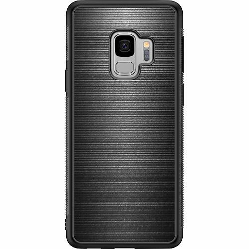 Samsung Galaxy S9 Svart Skal Brushed Metal