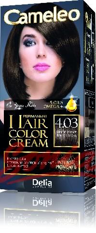 Delia Cosmetics Cameleo HCC permanent paint Omega + 4.03 Mocha Brown No. 1op.