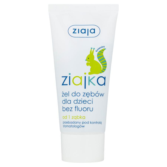 ZIAJA Ziajka gel toothpaste without fluoride for children 50ml