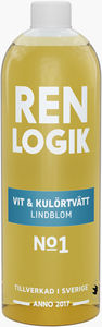 Ren Logik vit- & kulörtvätt lindblom 750 ml