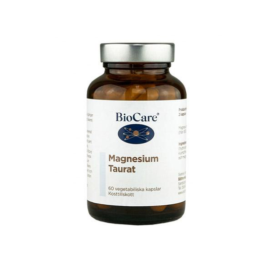 BioCare Magnesium Taurat, 60 kapslar