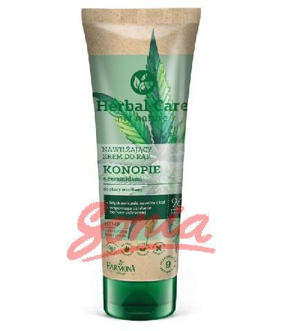 Farmona Herbal Care Moisturizing Hand Cream 100ml Hemp with ceramides