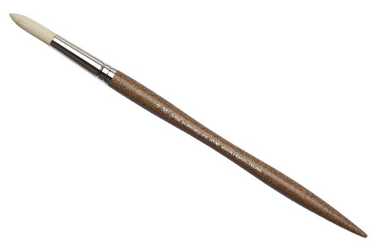 ARTISTS' OIL SYNTHETIC HOG BRUSH ROUND SIZE 12