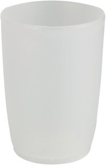 tandborsthållare Arktis 10 cm polypropen matt vit