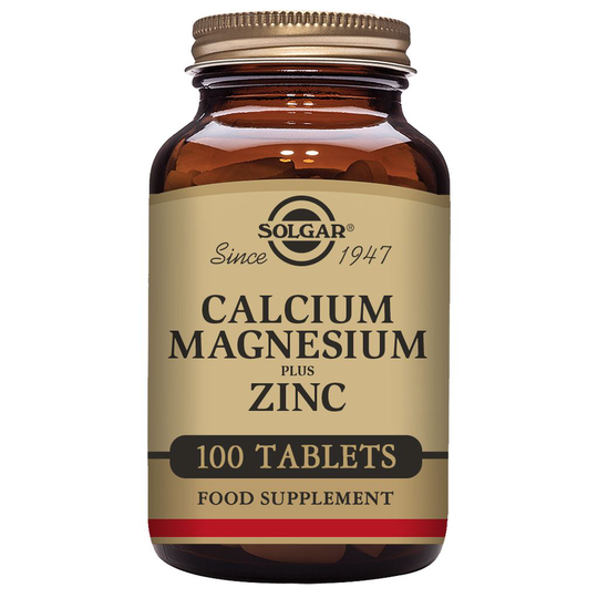 Solgar Calcium Magnesium Plus Zinc 100 tabletter