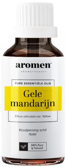 eterisk olja gul mandarin 10 ml transparent
