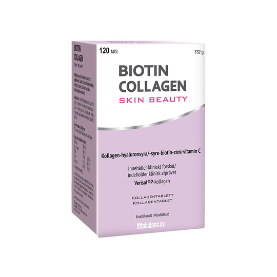 Biotin Collagen Skin Beauty 120 tabletter