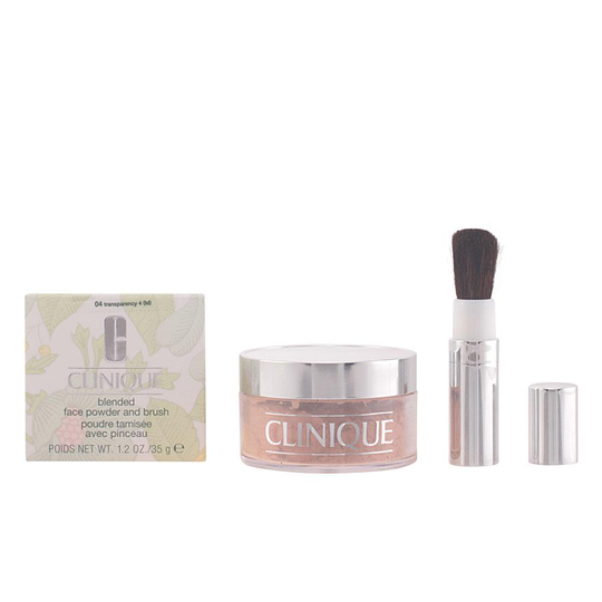 CLINIQUE BLENDED face powder&brush #04-transparency 35 gr