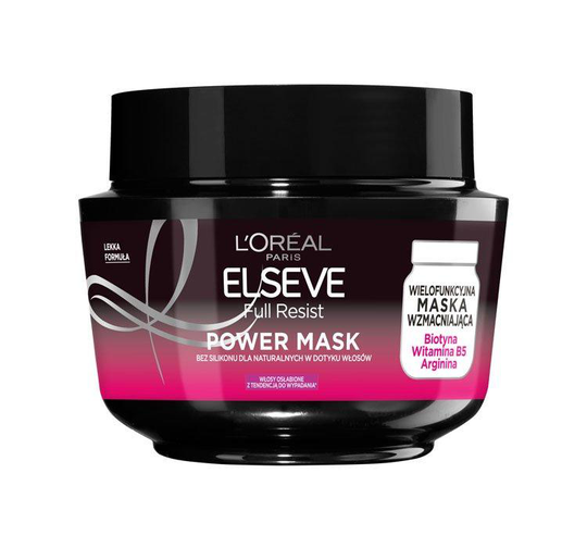 L'Oreal Resist Elseve full effekt Mask mask stärkande serum för hår 300ml