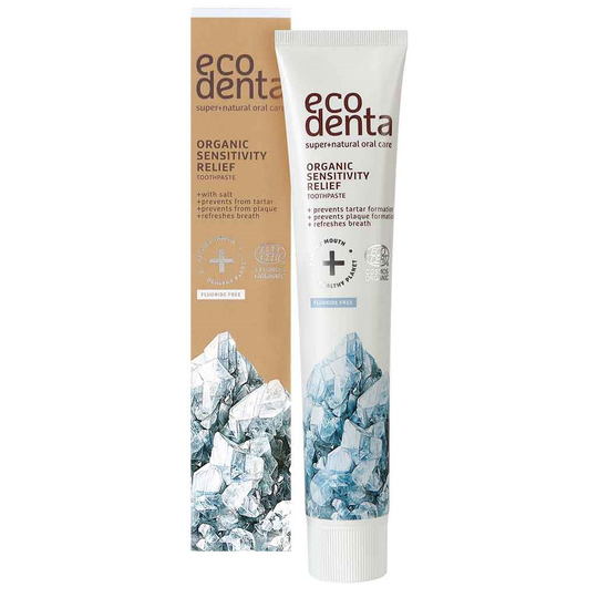 Ecodenta Organic Line Organic Sensitivity Relief toothpaste with salt
