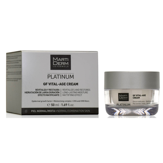 MartiDerm Platinum Gf Vital Age Cream Normal/Combination Skin 50 ml