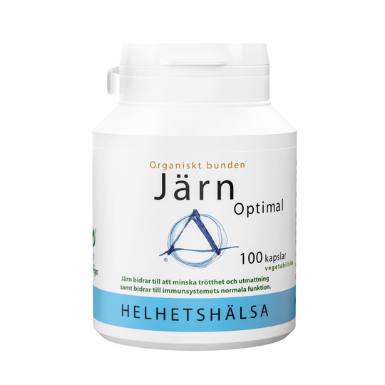 Helhetshälsa JärnOptimal 25mg 100 kapslar
