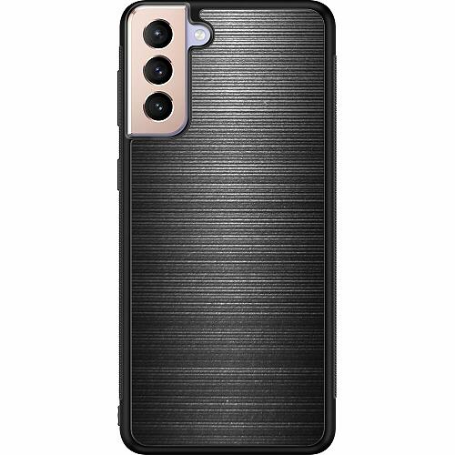 Samsung Galaxy S21+ 5G Svart Skal Brushed Metal