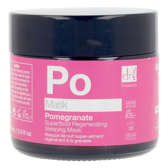 Fuktgivande Ansiktsmask Pmegranate Superfood Botanicals (60 ml)