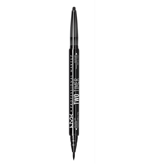 NYX PROFESSIONAL MAKEUP Two Timer Dual Eyeliner Black