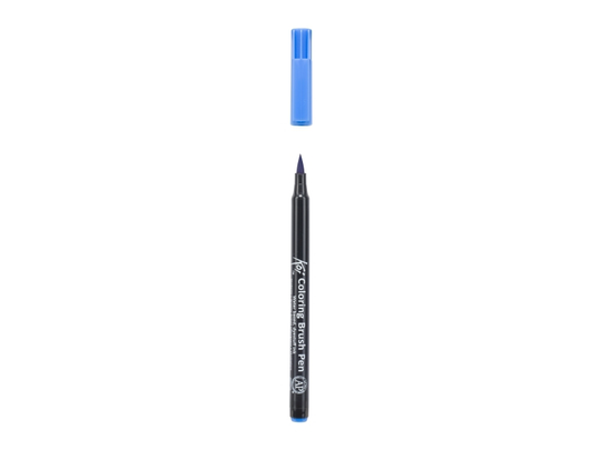 Sakura Koi Coloring Brush Pen Steel Blue