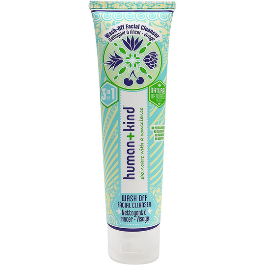 Wash+Off Facial Cleanser, 100 ml Human+Kind Ansiktsrengöring