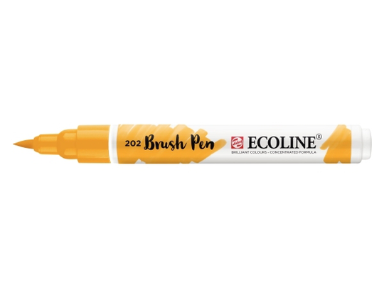 Ecoline Brush Pen Deep Yellow 202