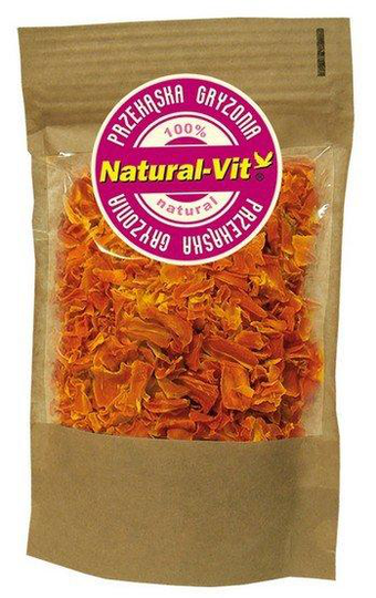 Naturlig vit morot torkad 60g