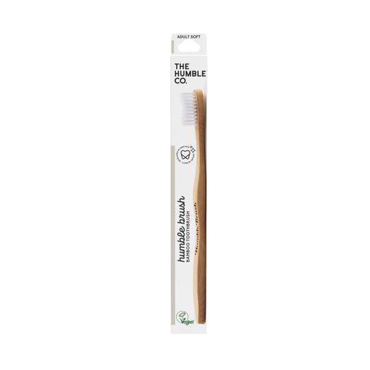 The Humble Co. Humble Brush Bambutandborste Soft Vit 1 st