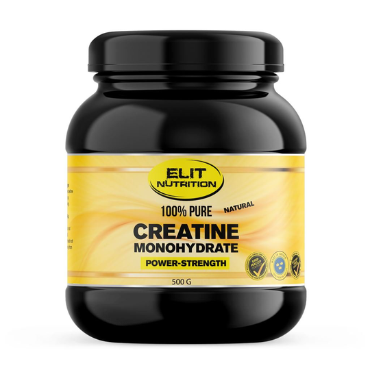 Elit Nutrition Creatine Monohydrate 100% Pure Naturel 500g