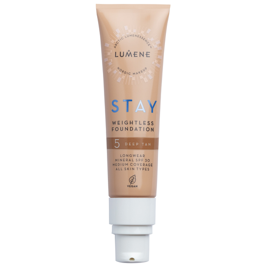 Lumene Stay Weightless Foundation SPF 30 5 Deep Tan