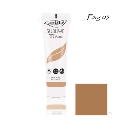 puroBIO - BB Cream, tonad heltäckande dagcreme 03