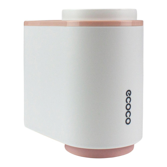 Ecoco, Väggfäst tandborsthållare - Rosa
