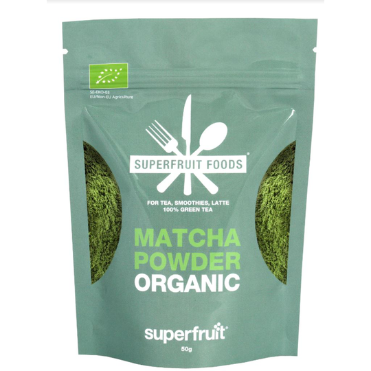 Superfruit Foods Matcha Pulver EKO 50g