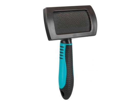 TRIXIE Soft Brush, Hund, Borsta, Svart, Blå, Plast, 100 mm, 170 mm
