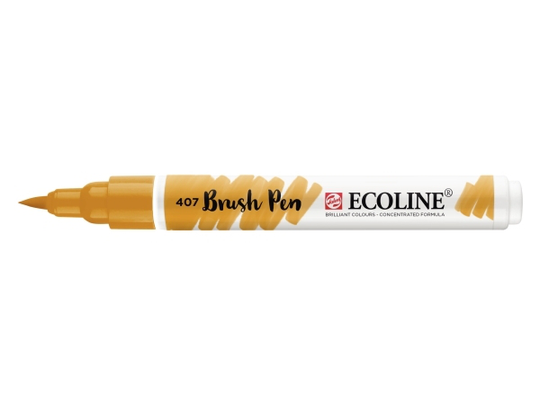 Ecoline Brush Pen Deep Ochre 407