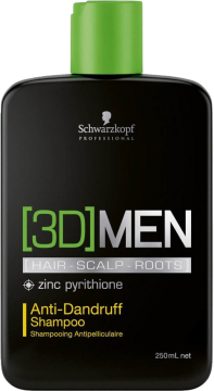Schwarzkopf Professional 3Dmen Anti-Dandruff Shampoo 250ml - Schampo