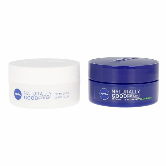 Unisex skönhetsset Nivea Naturally Good (2 pcs)