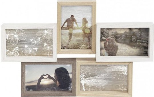Nuotrauku remelis Nielsen Design Nielsen Collage Mixed Colours 5 5x10x15 Wood Gallery 8999343