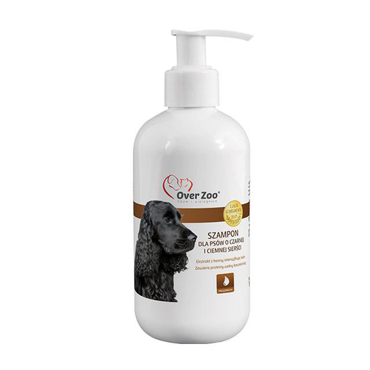 OVERZOO SHAMPOO dark and black coat 250 ml