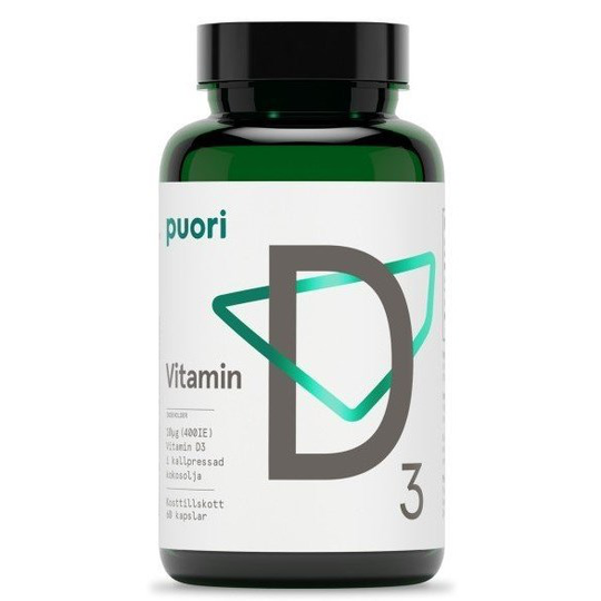 PUORI D3 Vitamin D 400IE (10µg) 60 st