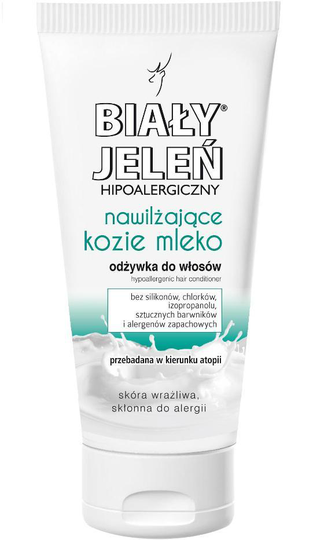 White Stag hypoallergenic moisturizing conditioner Goat's Milk for dry hair and thin 200ml